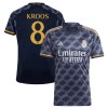 Camiseta de fútbol Real Madrid Kroos 8 Segunda Equipación 23-24 - Hombre